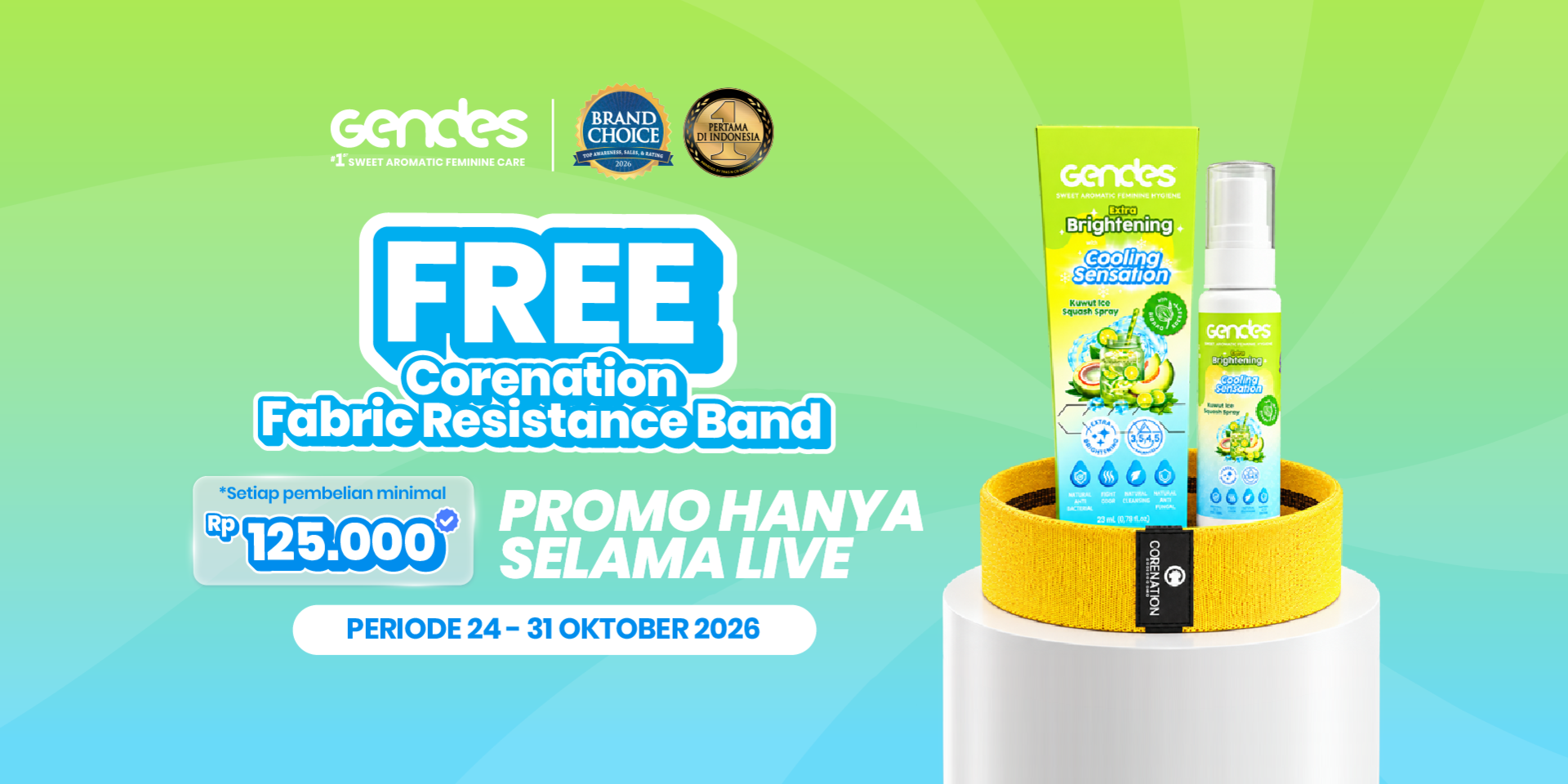 Buy gendes free corenatoin resistent band
